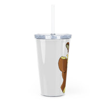 Load image into Gallery viewer, Angeburdum Plastic Tumbler with Straw
