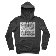 Load image into Gallery viewer, Tiger on a Couch Premium Adult Hoodie
