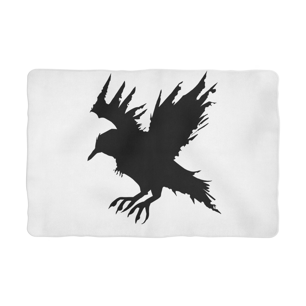 Crow Sublimation Pet Blanket