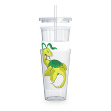 Load image into Gallery viewer, Alpro Plastic Tumbler with Straw
