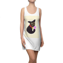 Load image into Gallery viewer, Cute Kitty Women&#39;s Cut &amp; Sew Racerback Dress
