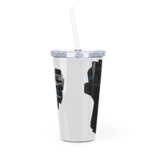 Load image into Gallery viewer, 22 Calibur Plastic Tumbler with Straw
