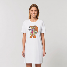 Load image into Gallery viewer, Angechardragon Organic T-Shirt Dress
