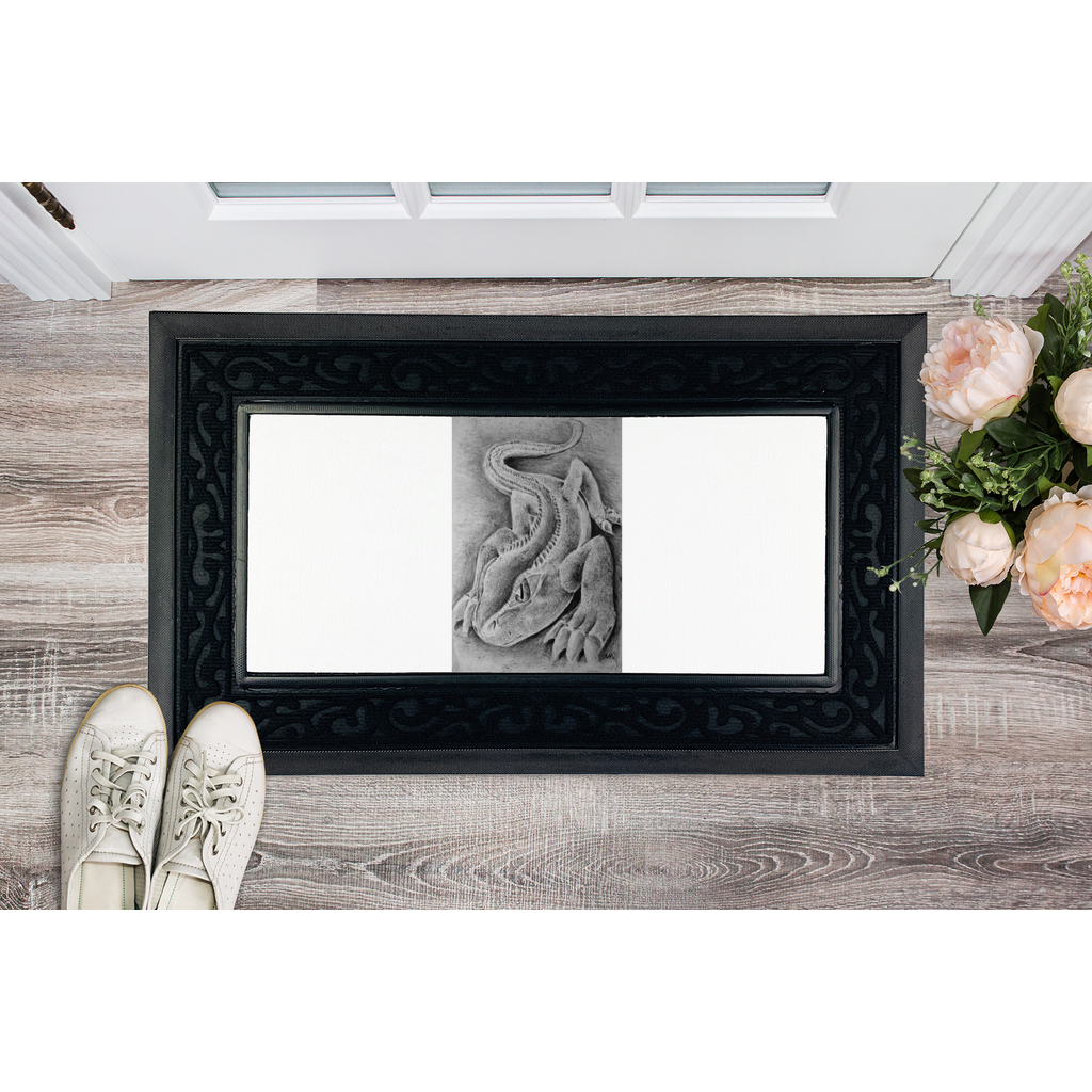 Lizzy the Lizard Sublimation Heavy Duty Door Mat