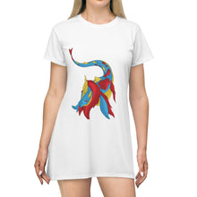 Load image into Gallery viewer, Sphale All Over Print T-Shirt Dress
