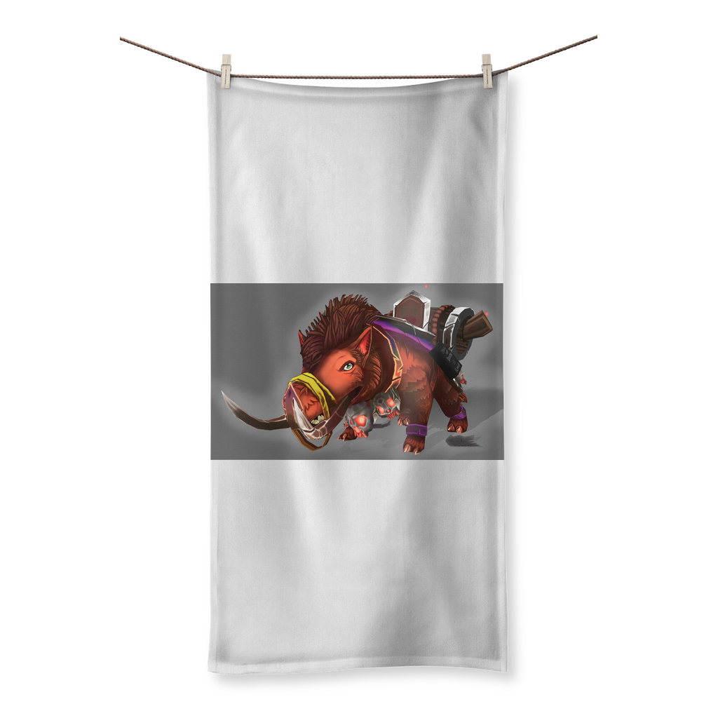 Spam The Death Mount Pig Sublimation All Over Towel