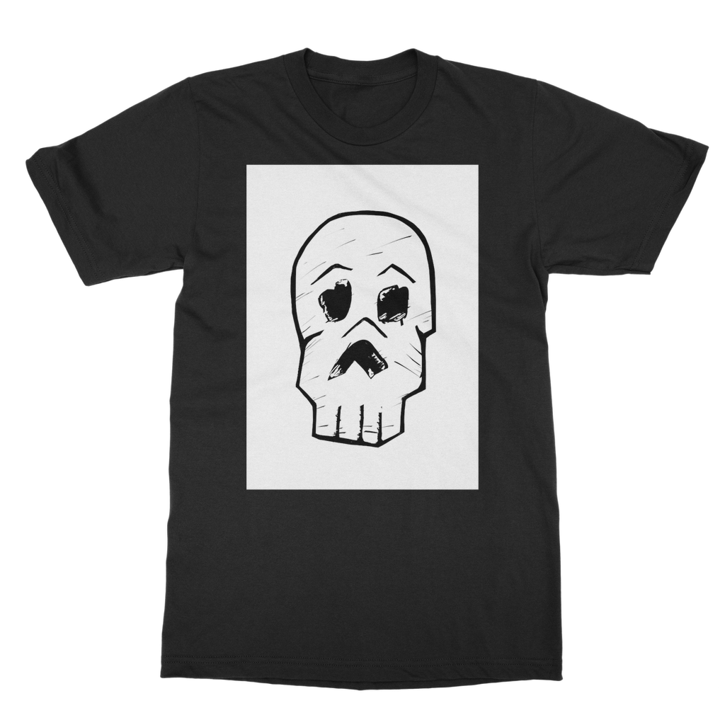 Skull and Cross Bones Classic Adult T-Shirt