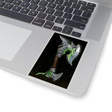 Load image into Gallery viewer, Fel Axe Kiss-Cut Stickers
