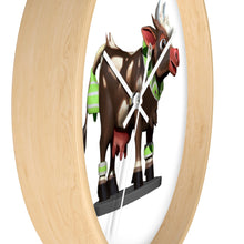 Load image into Gallery viewer, Brown Cow Wall clock

