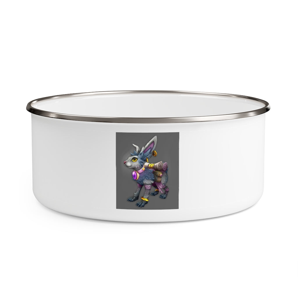 Amara the Wandering Mara Companion Enamel Bowl