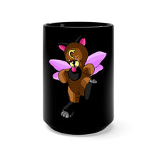 Load image into Gallery viewer, Angebear Black Mug 15oz
