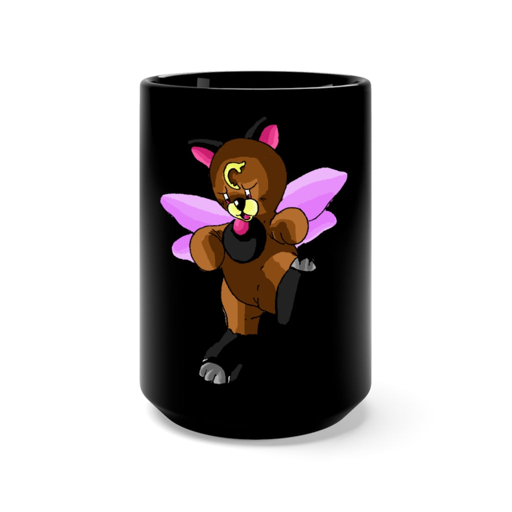 Angebear Black Mug 15oz