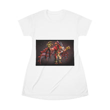 Load image into Gallery viewer, Rock Creature All Over Print T-Shirt Dress
