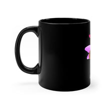 Load image into Gallery viewer, Angebear Black mug 11oz
