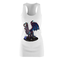 Load image into Gallery viewer, Deviant Dungeon Lurker Dragon Women&#39;s Cut &amp; Sew Racerback Dress
