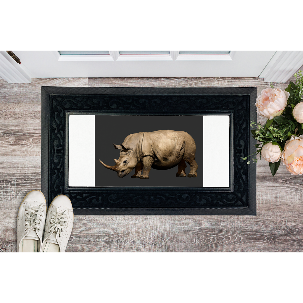 Rhino Character Sublimation Heavy Duty Door Mat