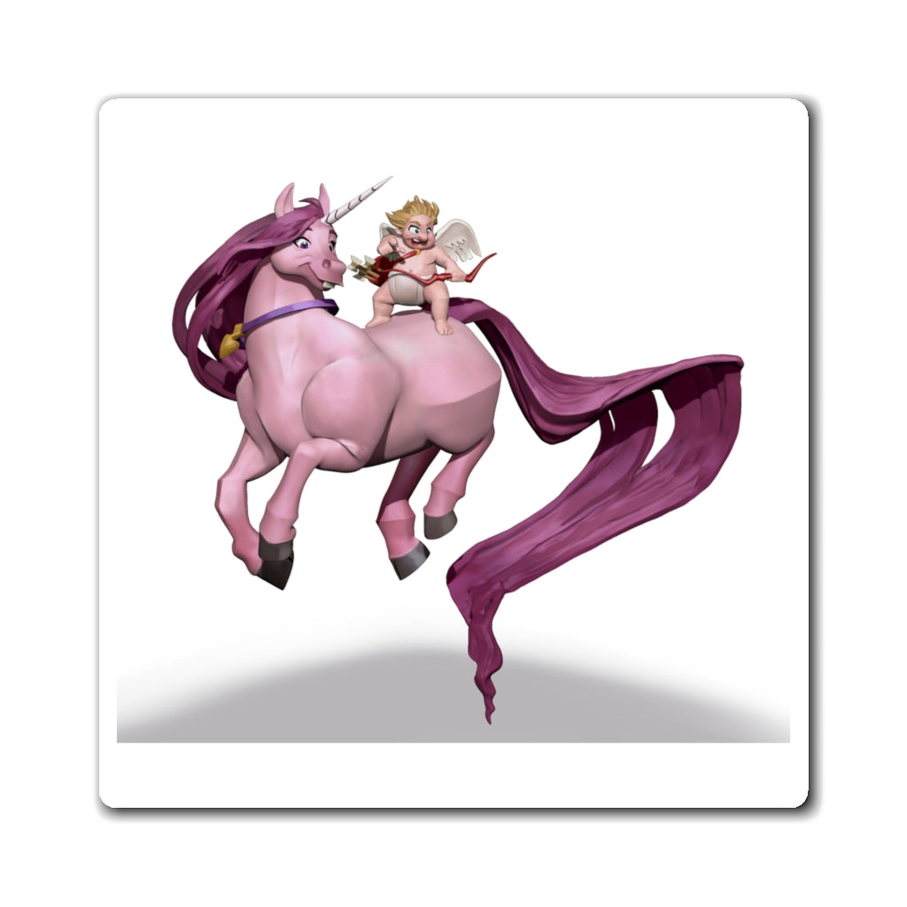 Cupid Baby and Horse Magnets