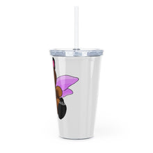 Load image into Gallery viewer, Angebear Plastic Tumbler with Straw
