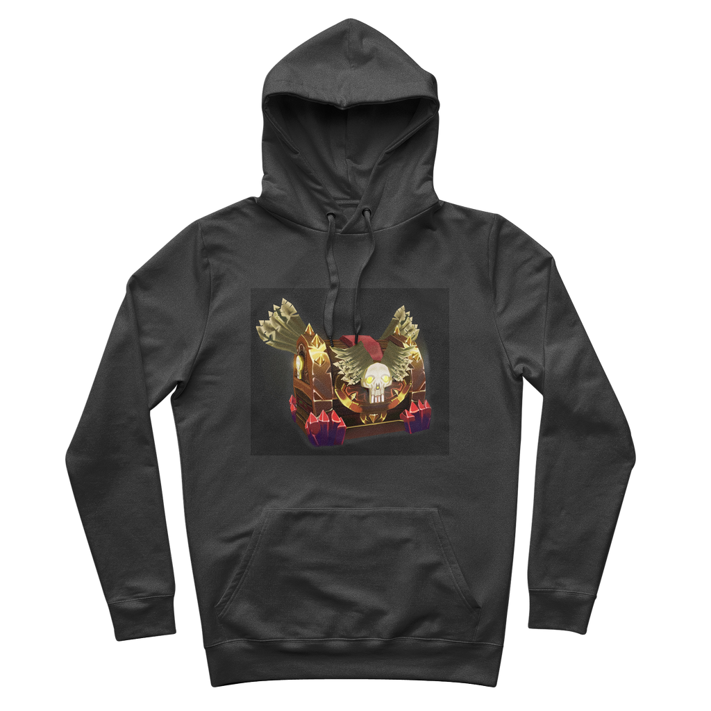 Hand-Painted Chest Premium Adult Hoodie