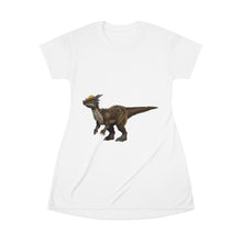 Load image into Gallery viewer, Pachycephalosaurus All Over Print T-Shirt Dress
