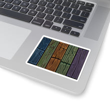Load image into Gallery viewer, Wooden Planks Kiss-Cut Stickers
