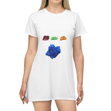 Load image into Gallery viewer, Minerals All Over Print T-Shirt Dress
