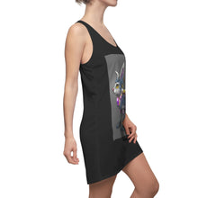 Load image into Gallery viewer, White Amara Women&#39;s Cut &amp; Sew Racerback Dress
