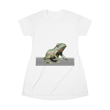 Load image into Gallery viewer, Frog All Over Print T-Shirt Dress
