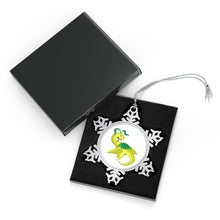 Load image into Gallery viewer, Alpro Pewter Snowflake Ornament
