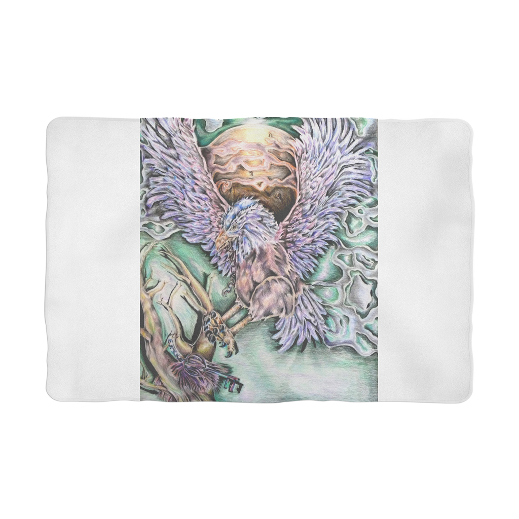 The Hawk Sublimation Pet Blanket