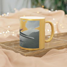 Load image into Gallery viewer, Alpha Creature Metallic Mug (Silver / Gold)
