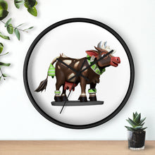 Load image into Gallery viewer, Brown Cow Wall clock

