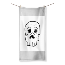 Load image into Gallery viewer, Skull and Cross Bones Sublimation All Over Towel
