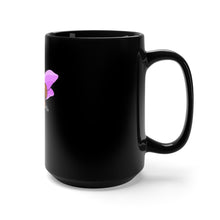 Load image into Gallery viewer, Angebear Black Mug 15oz
