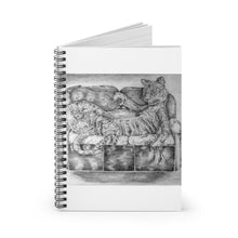 Load image into Gallery viewer, Spiral Notebook - Ruled Line
