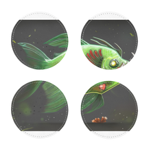 Load image into Gallery viewer, Hook Lung Jaw Sublimation Coasters Pack of Four
